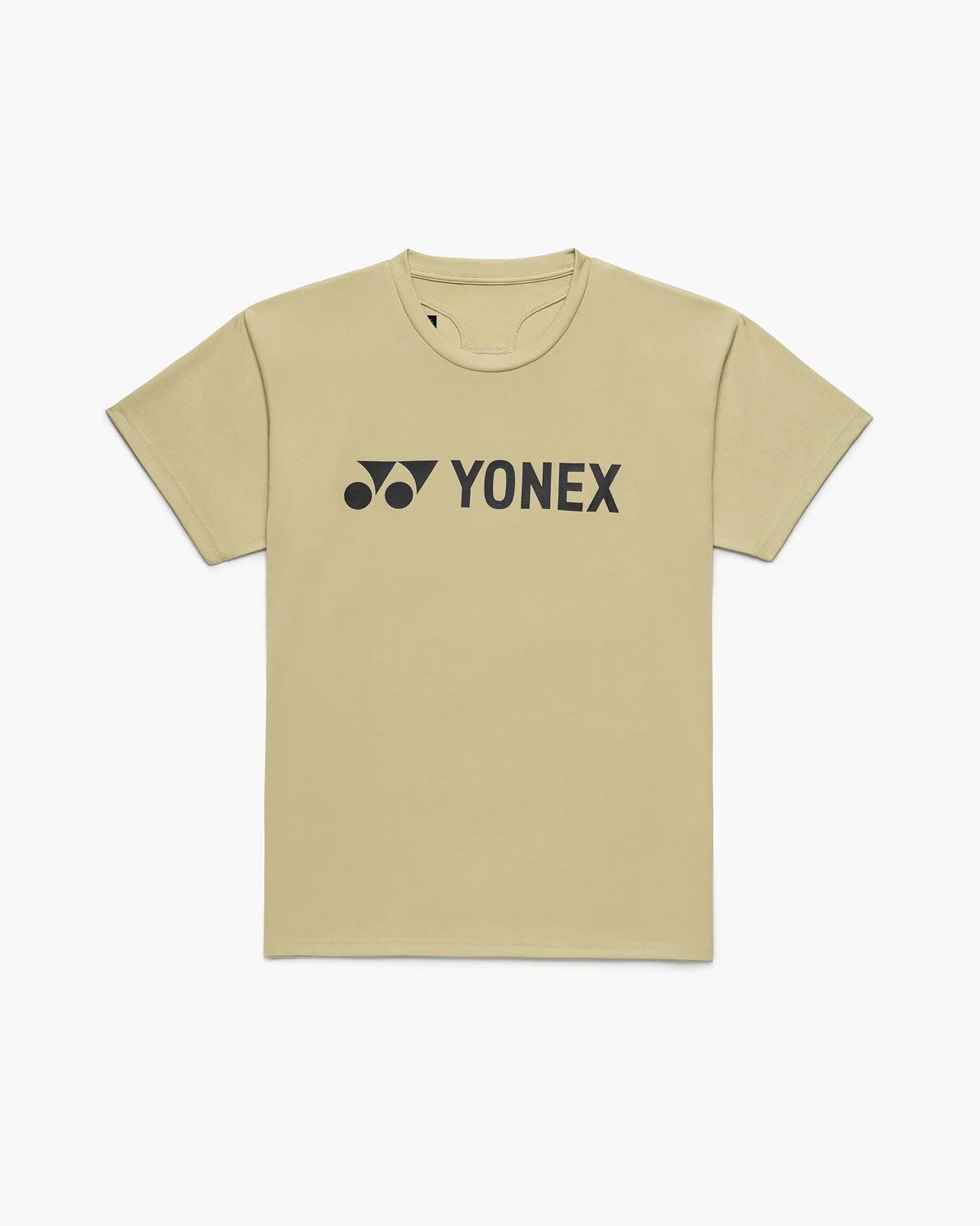 Yonex T-Shirt Practice Logo 16856 (100% Polyester) 2026 khaki Herren