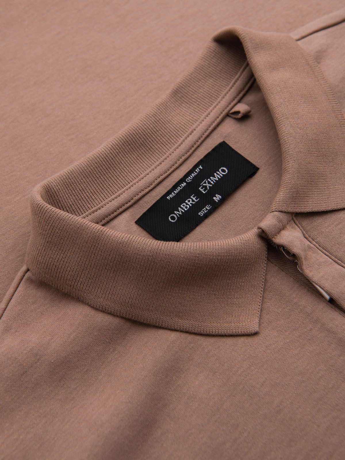 Poloshirt Poloshirt mit Reißverschlussausschnitt