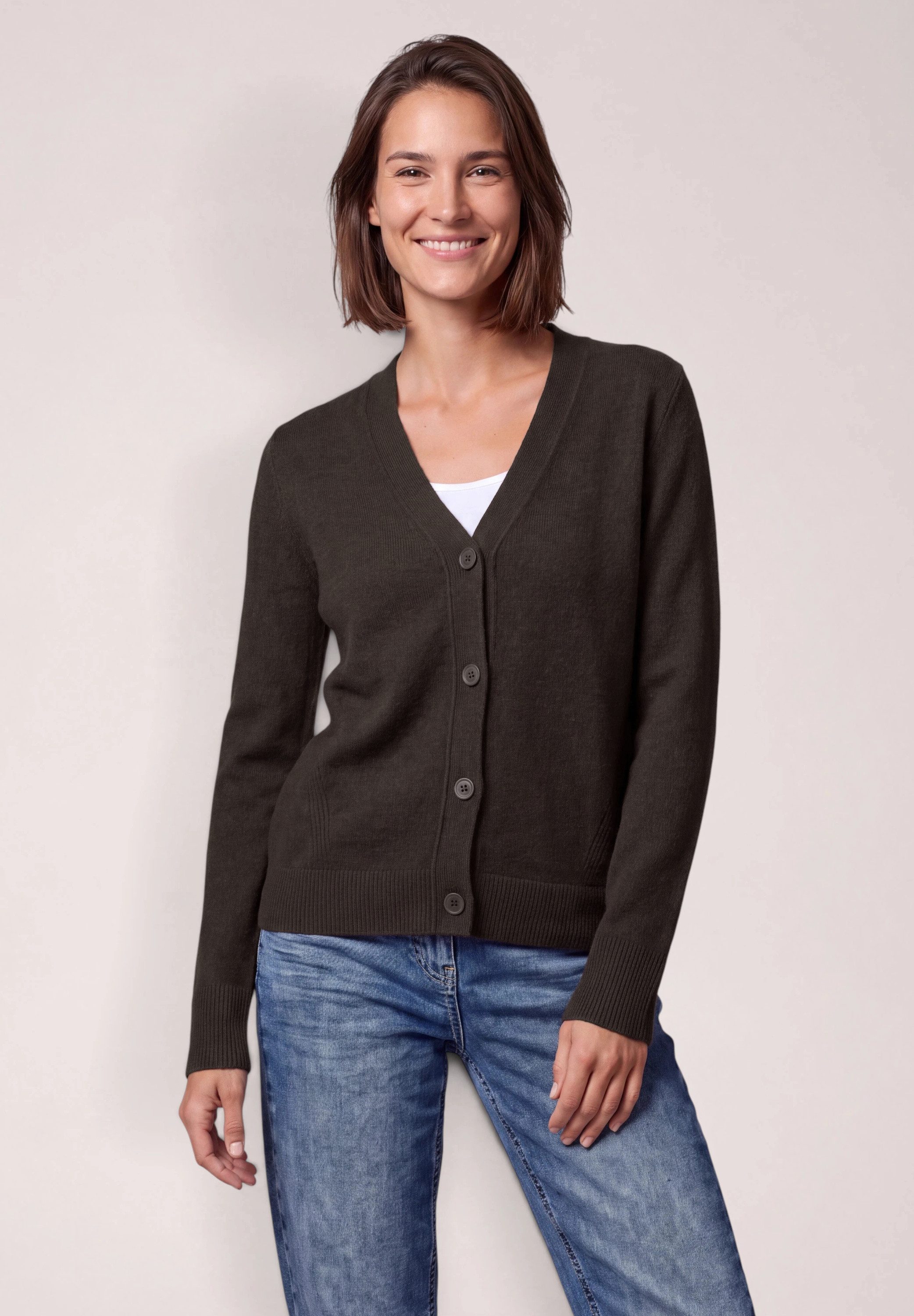 CECIL Cardigan in Unifarbe