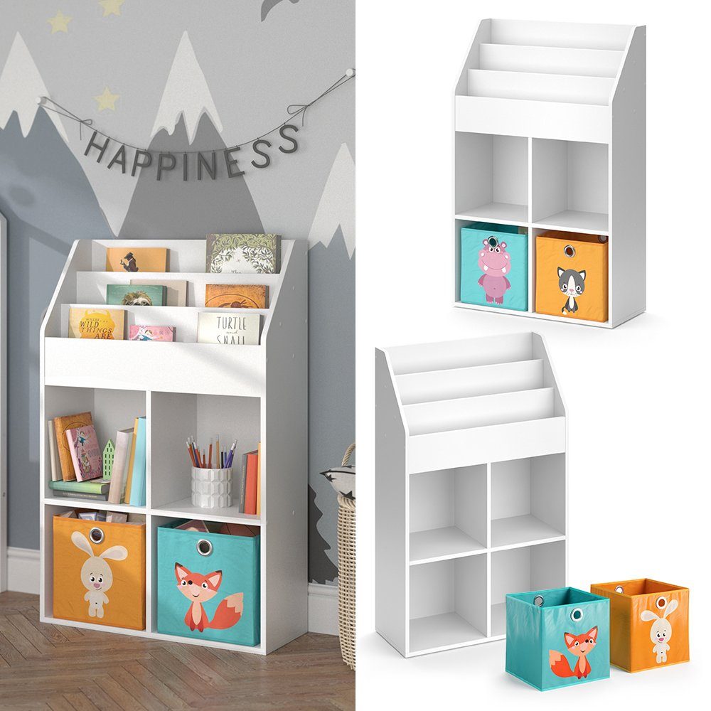 Vicco Bücherregal Luigi, Weiß, 72 x günstig online kaufen