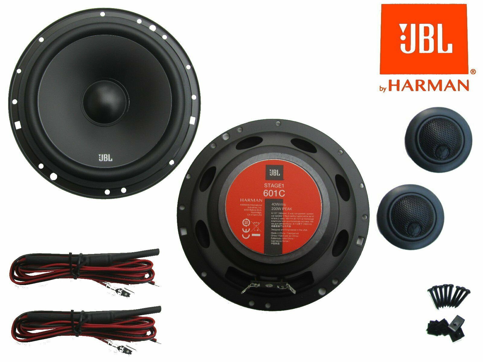 hinten JBL DSX 6 Auto-Lautsprecher Set W) 08-13 VW VI Golf vorn Tür für Bj (75