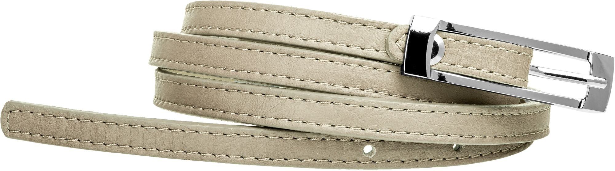 Caspar Taillengürtel GU296 schmaler Damen Ledergürtel günstig online kaufen