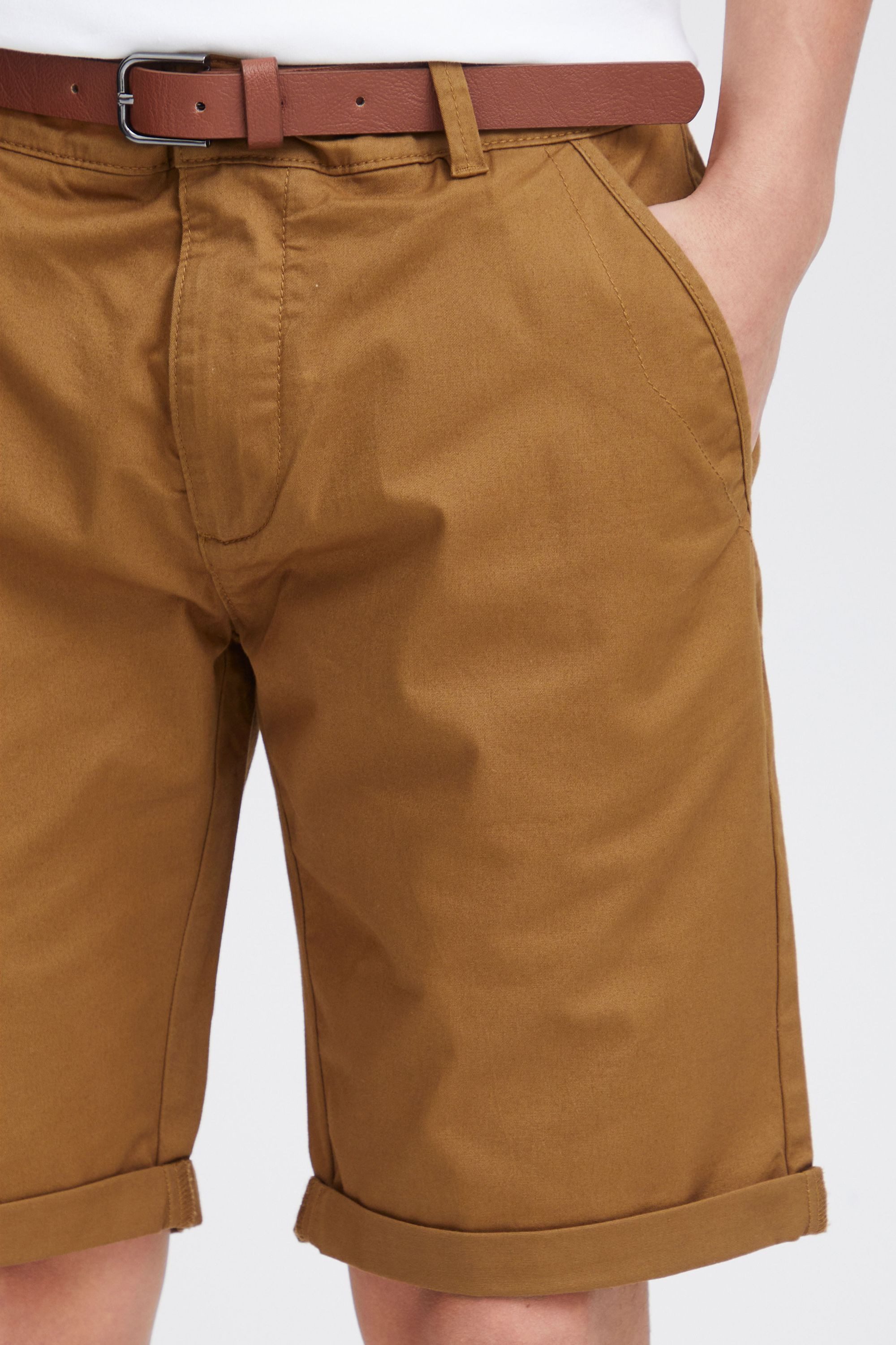 !Solid Chinoshorts SDMontijo Kurze Hose mit Gürtel