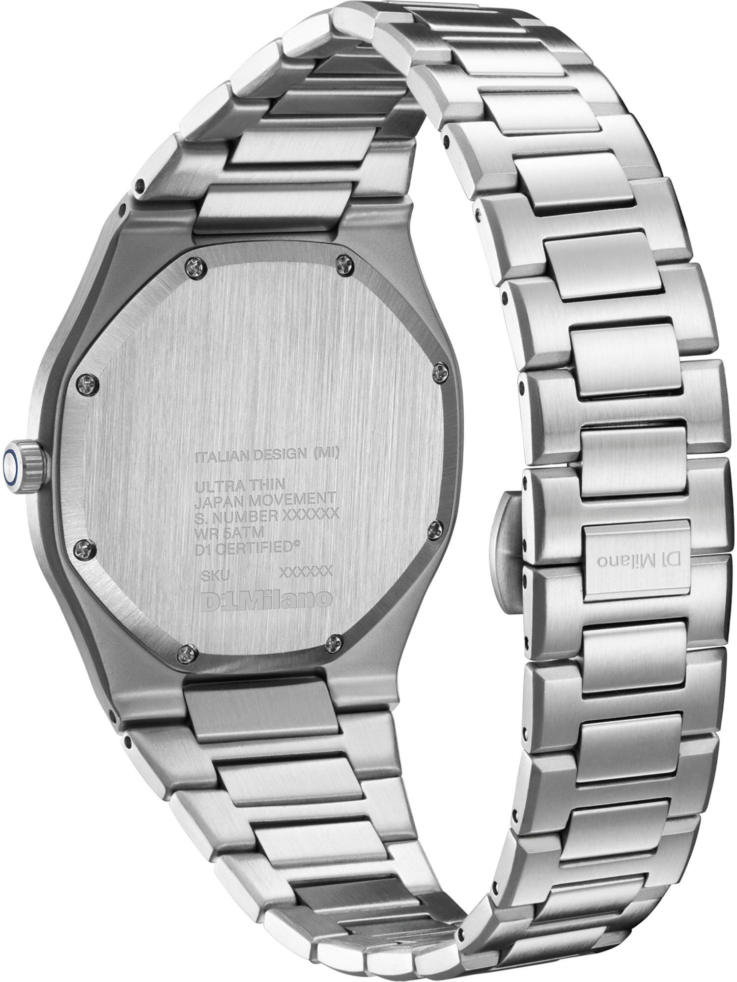 D1 Milano Quarzuhr D1 Milano Herren-Uhren Analog Quarz, Klassikuhr