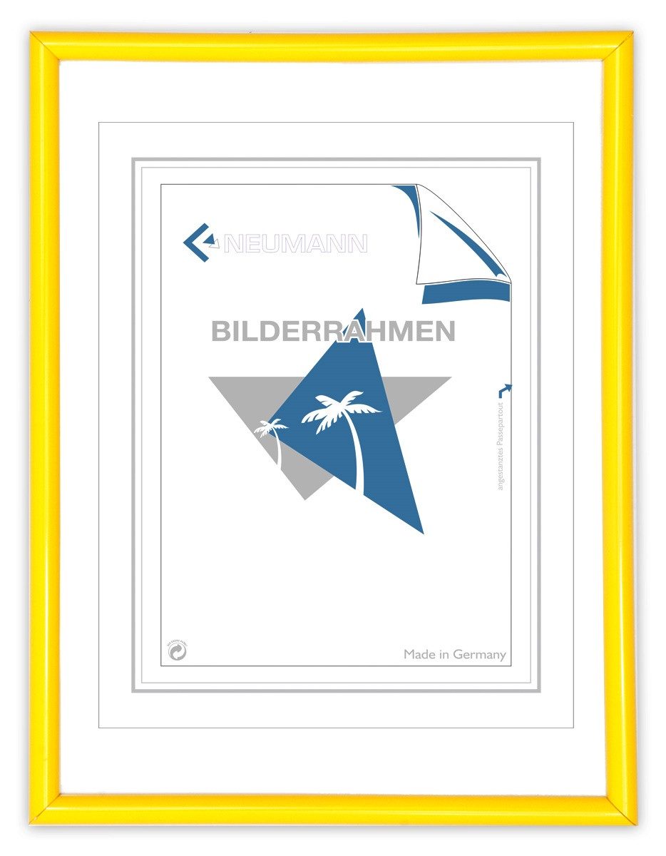 Bilderrahmen Neumann Bilderrahmen Kunststoffrahmen CLASSIC Einzelrahmen günstig online kaufen