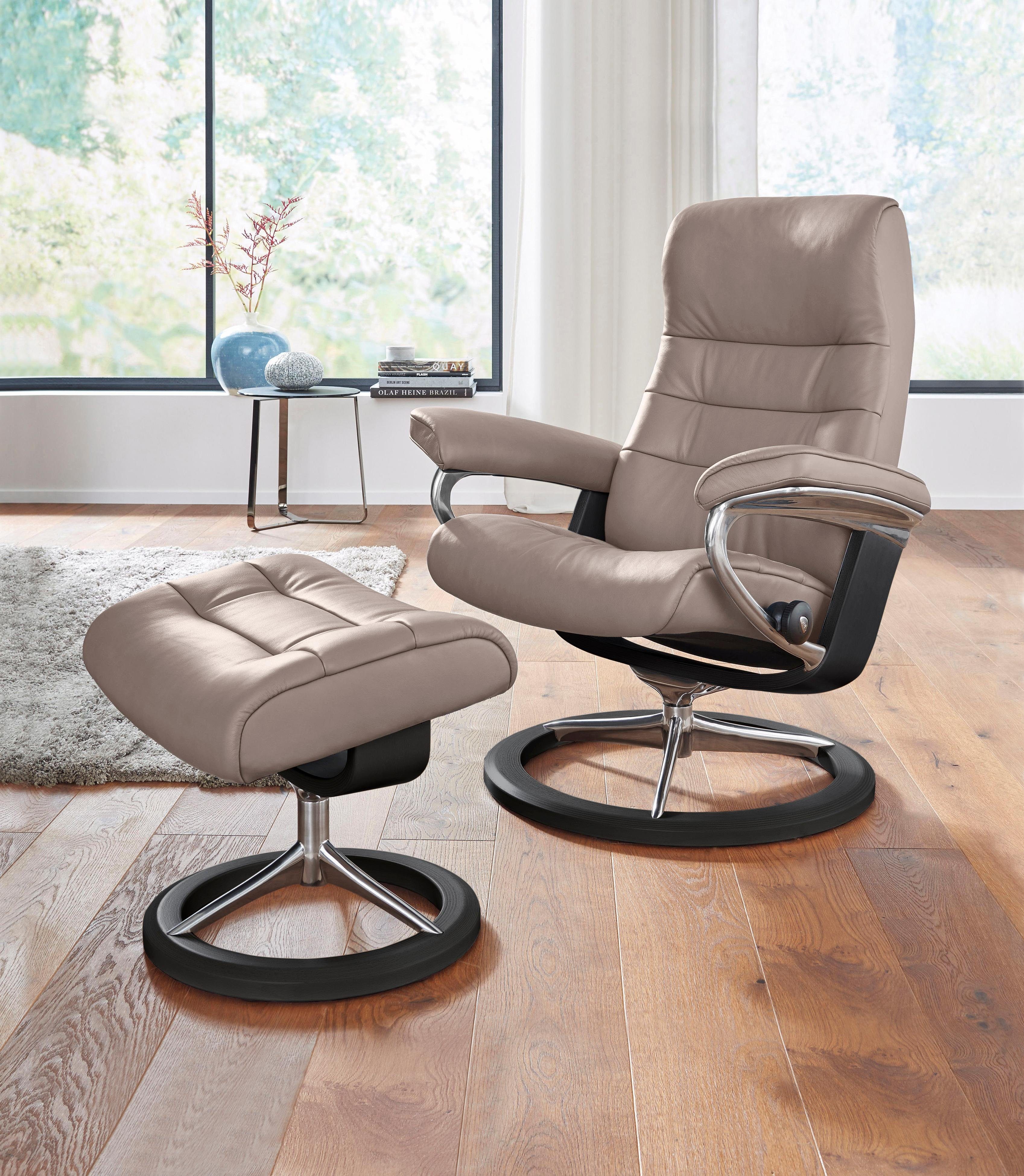 Relaxsessel Signature (Set), Opal mit Base, L, mit Stressless® Größe Schlaffunktion