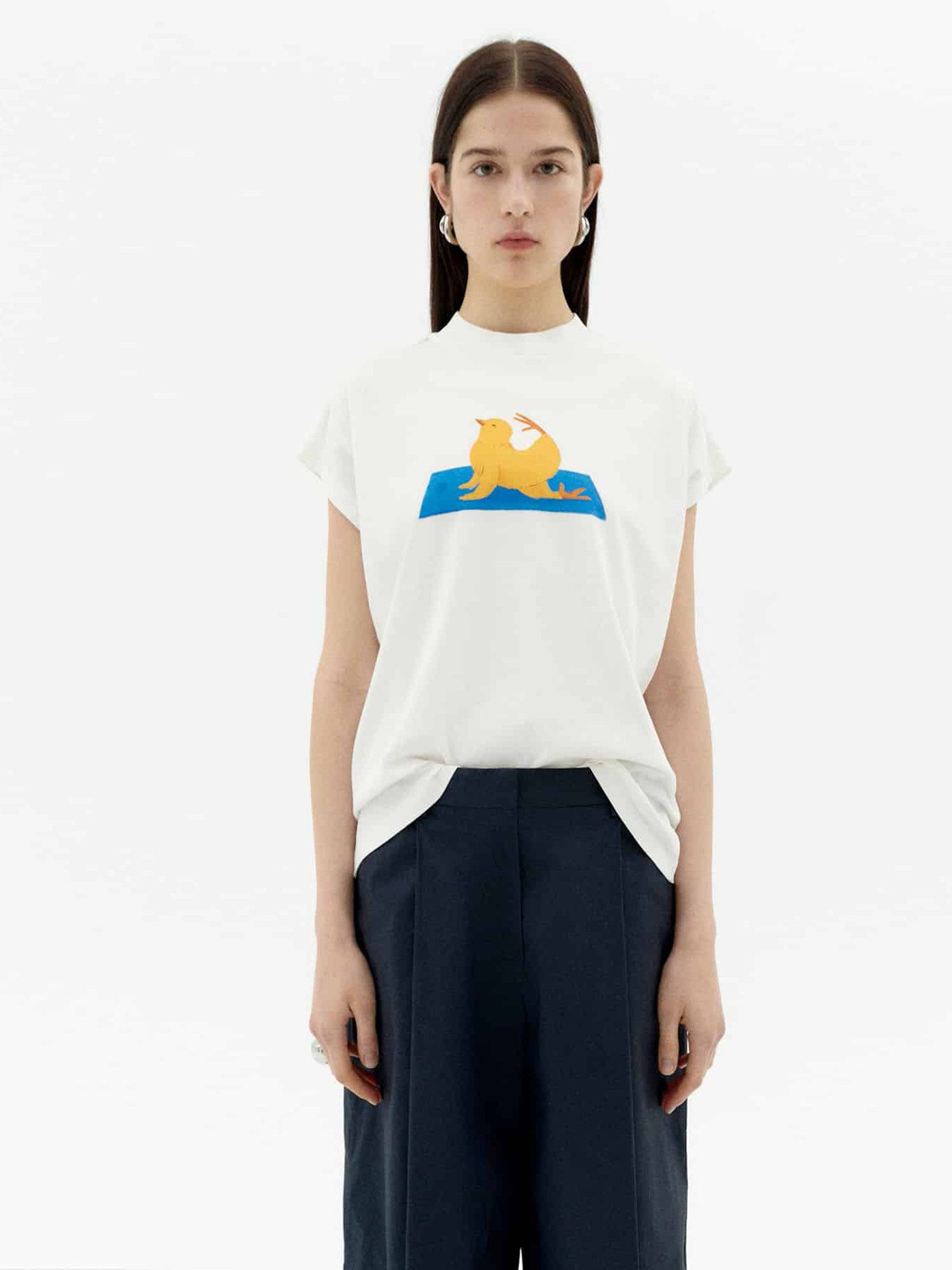 Thinking Mu Print-Shirt Yogui Animal Volta günstig online kaufen