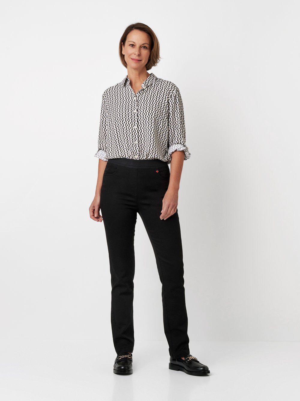 Relaxed by TONI Stretch-Hose My Darling Slim mit breitem Jersey-Bund günstig online kaufen