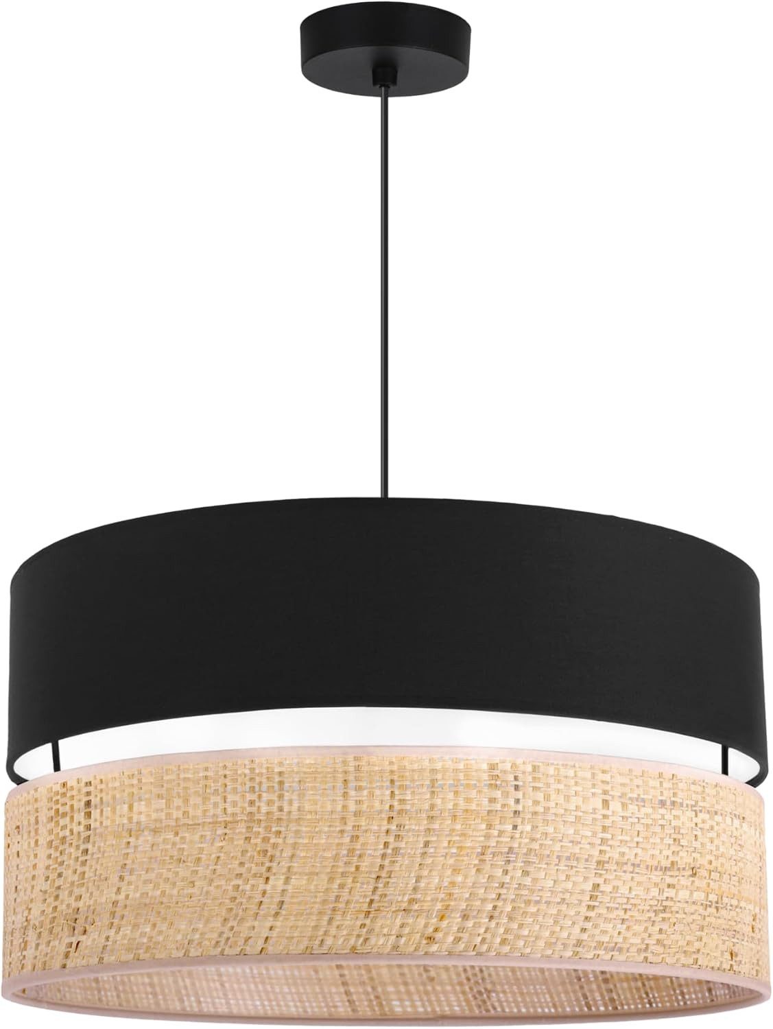 Light Home LH Pendelleuchte Hängelampe RATTAN günstig online kaufen