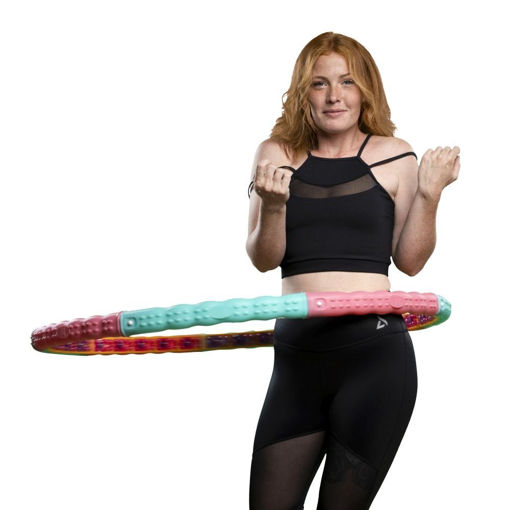 Hoopomania Hula-Hoop-Reifen Hoopomania Anion Hoop, Hula Hoop mit 40 Magneten 2.1kg