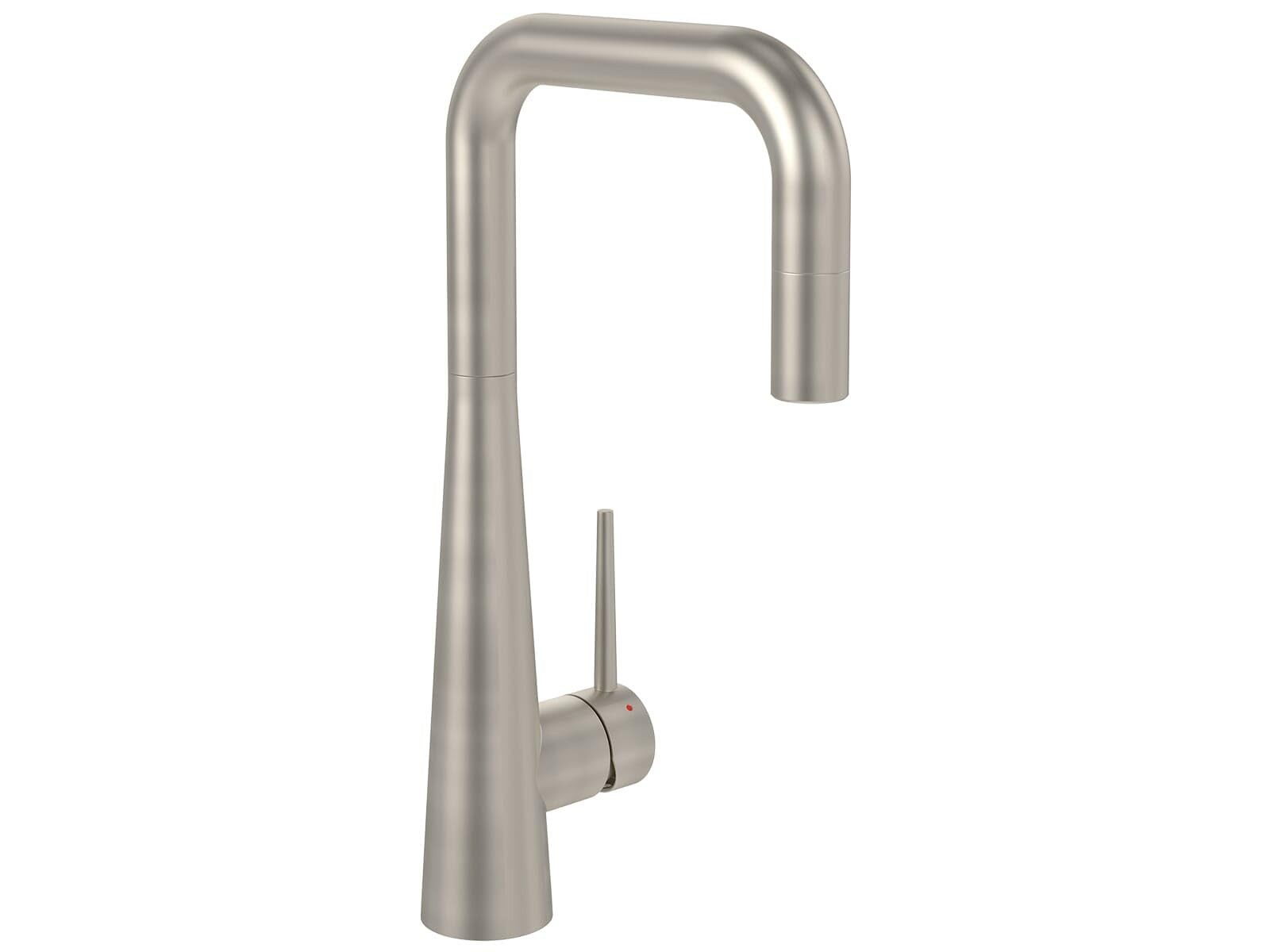 Villeroy & Boch Küchenarmatur Konic Massive Edelstahl-Küchenarmatur mit 360° Schwenkbereich