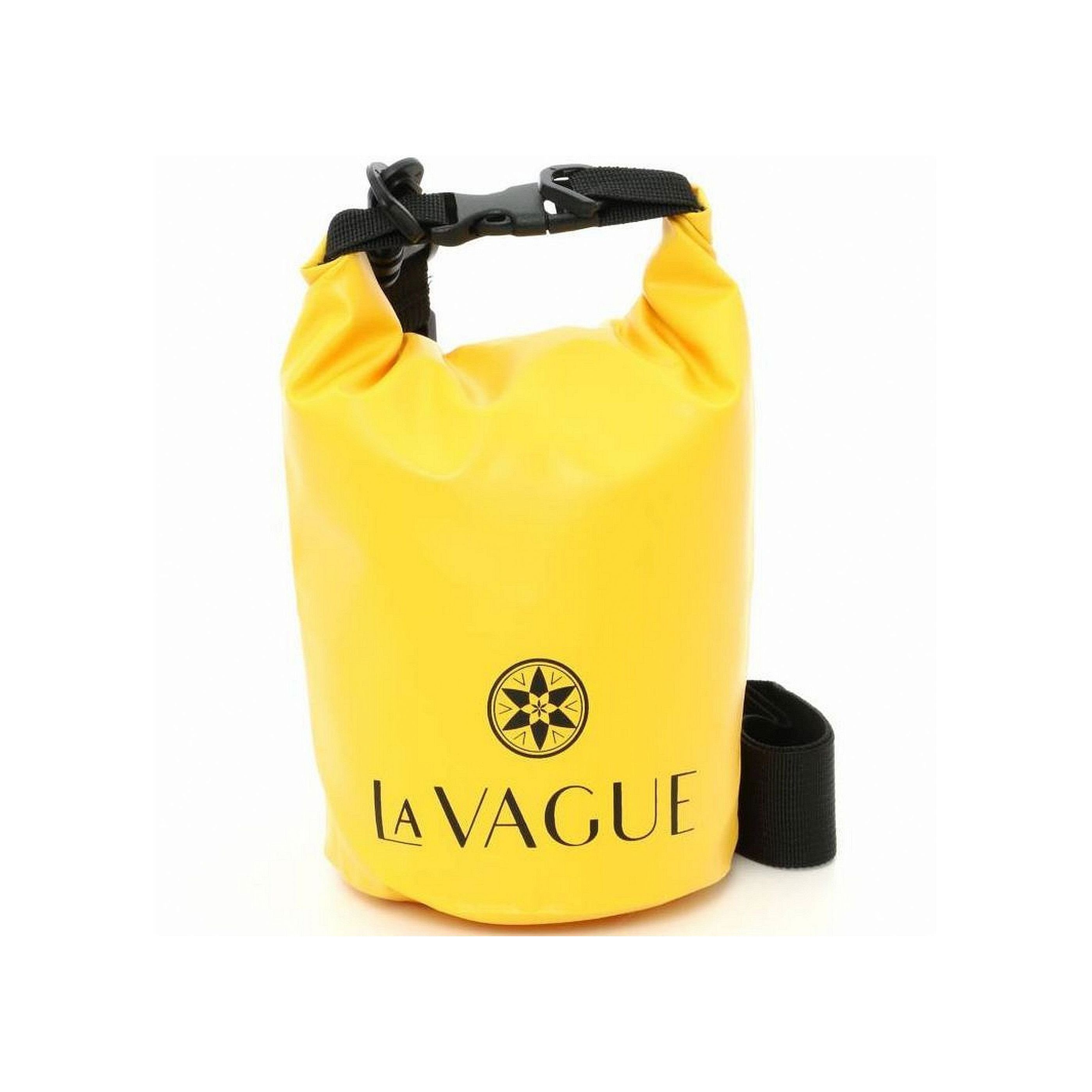 LA VAGUE Drybag ISAR wasserfester packsack 1,5l gelb