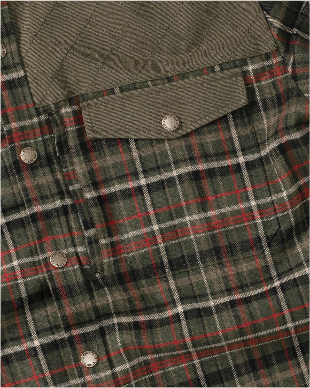 Parforce Active Outdoorhemd Jagdhemd Spessart mit Druckknöpfen