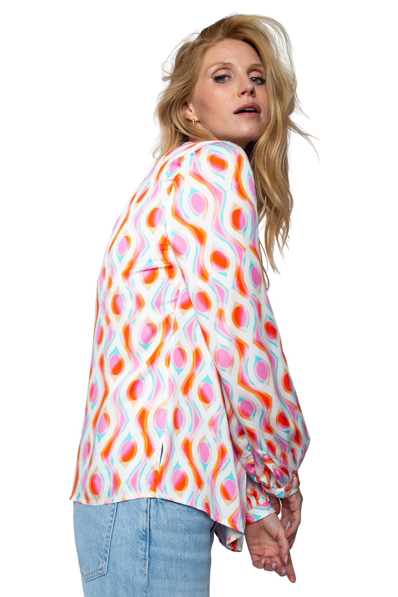 Emily Van Den Bergh Schlupfbluse Damenbluse 8506-084 günstig online kaufen