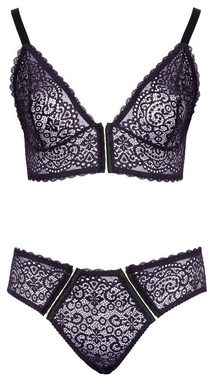 Cottelli Collection Set: Bralette-BH BH Set lila 3XL (2-tlg)