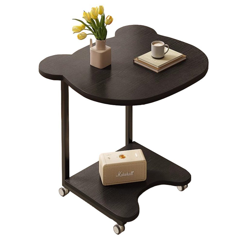 NUODWELL Beistelltisch Beistelltisch, Movable kleine Couchtisch mit Rädern günstig online kaufen