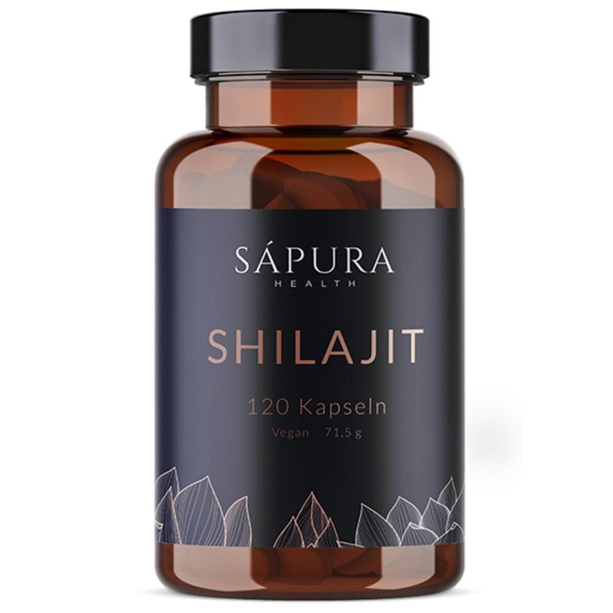 SAPURA Health Shilajit Harz Kapseln Fulvinsäure & Huminsäure Kapseln, 60 g