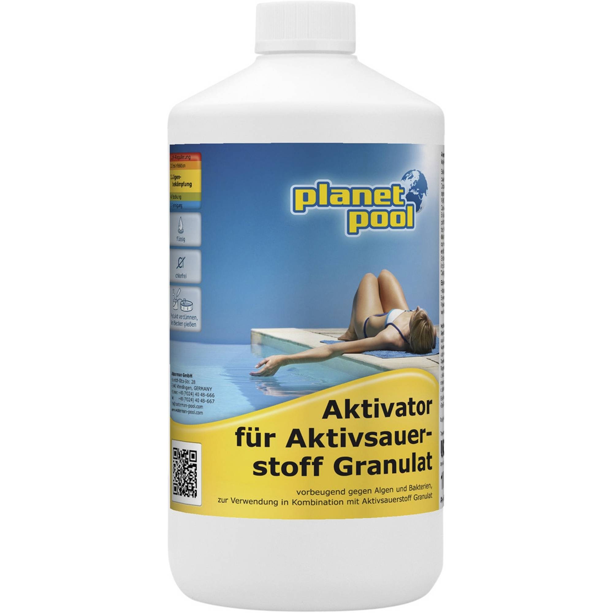Planet Pool Обслуживание бассейна Planet Pool - Aktivator für Aktivsauerstoff Granul
