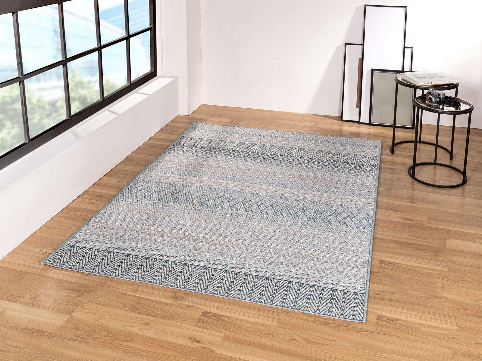 TaraCarpet Teppich In & Outdoor Teppich Brandon 98003 Ethno, rechteckig, Hö günstig online kaufen