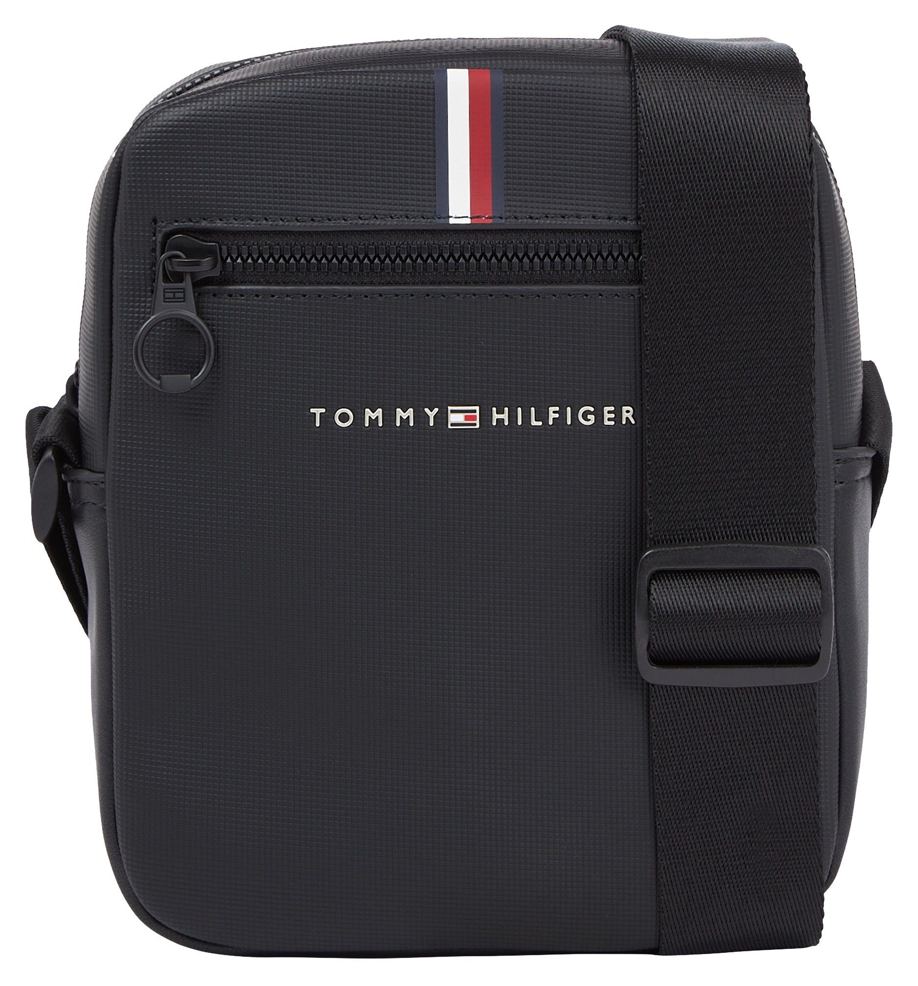 Tommy Hilfiger Mini Bag TH ESSENTIAL PIQUE MINI REPORTER, mit charakteristischem  Streifendetail