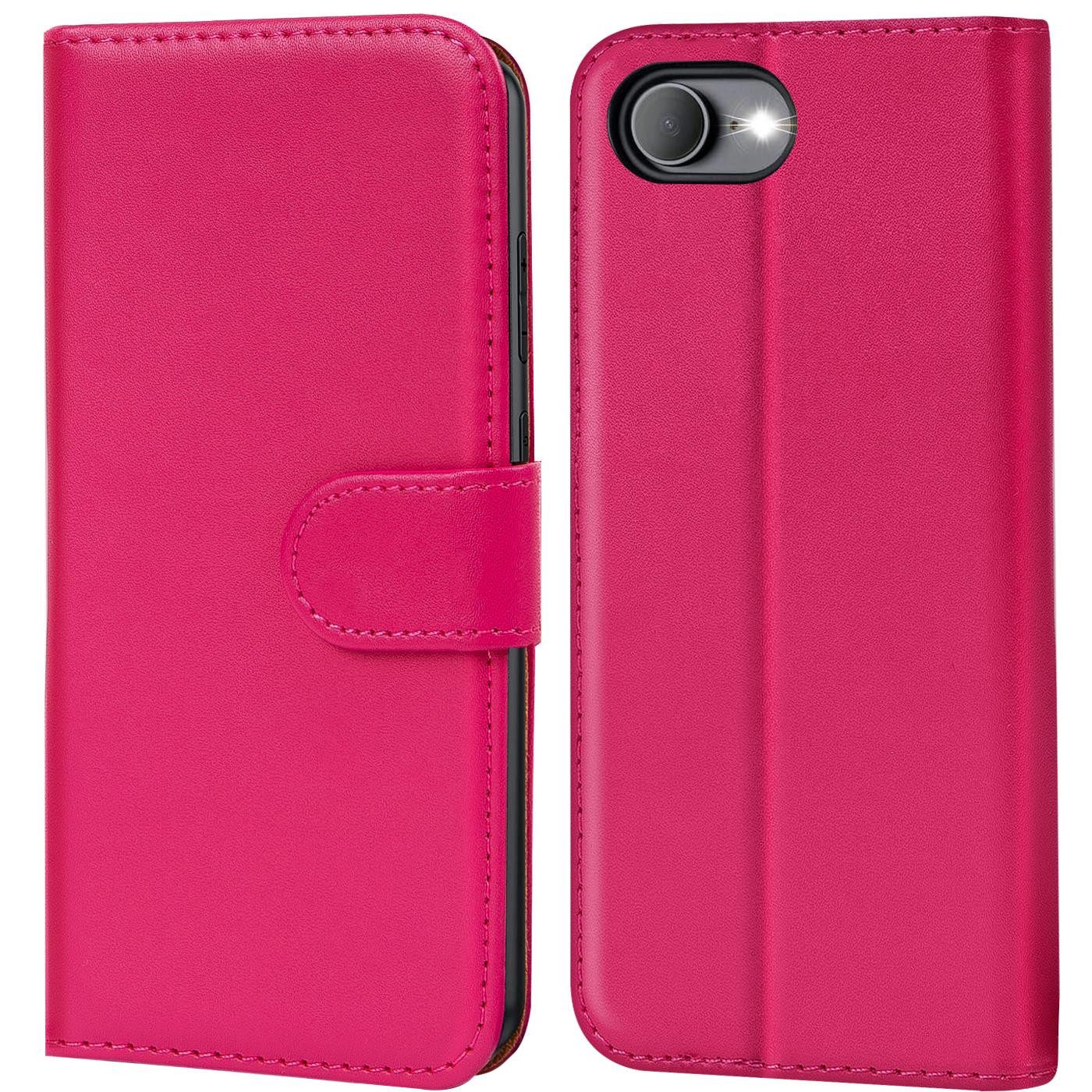 CoolGadget Handyhülle Wallet Klapp Tasche Book Case für Apple iPhone 16e, Hülle Klapphülle Flip Cover Etui Schutzhülle