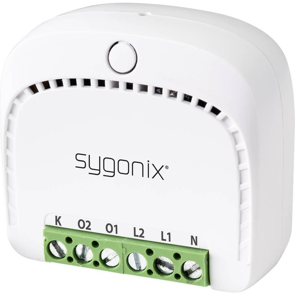 16 A, Relais-Schalter 1 mit Sygonix eingebautem Smart-Home-Zubehör Wi-Fi,