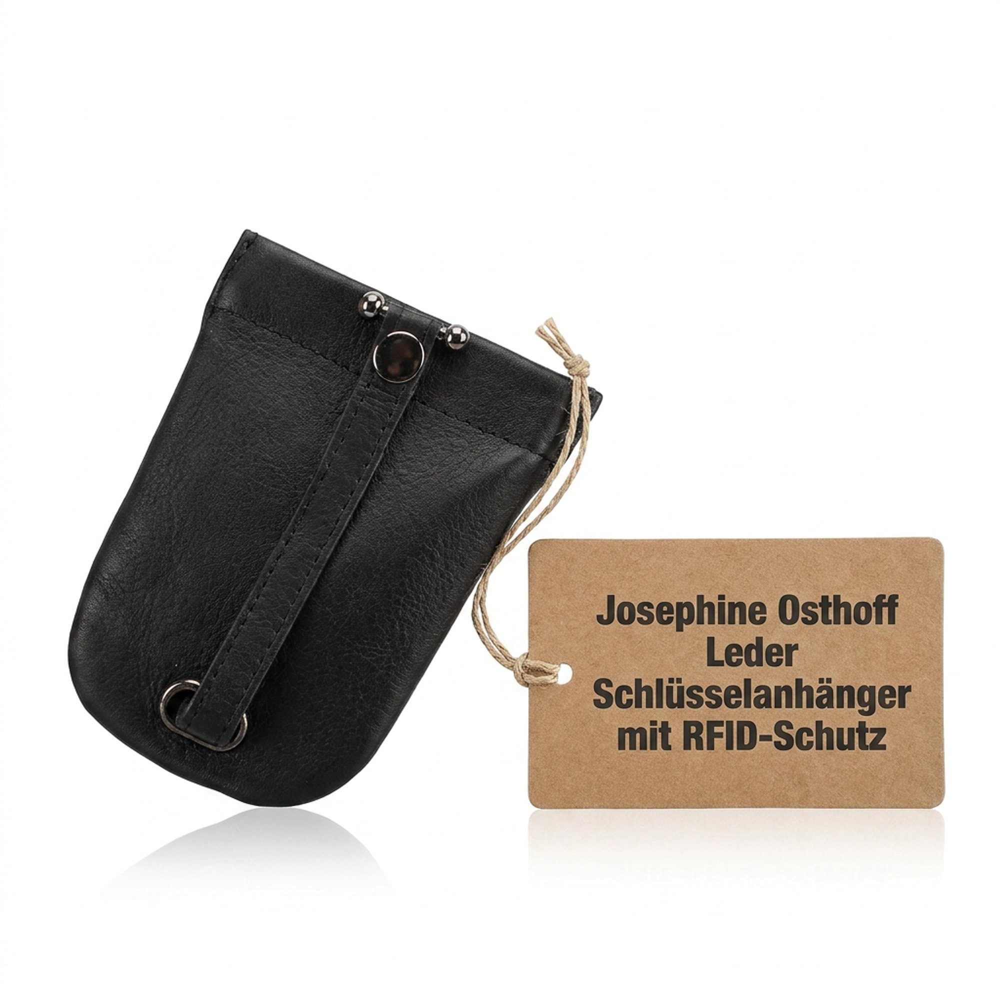 Josephine Osthoff Schlüsseltasche Schlüsselglocke Groß schwarz