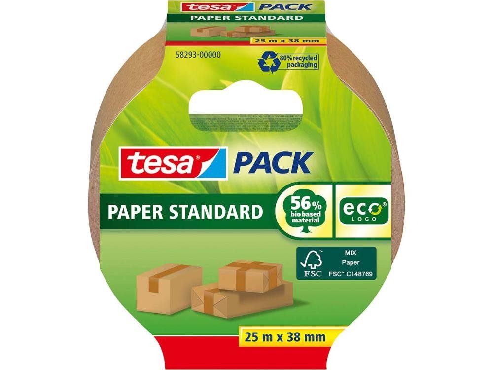 Paper 'tesapack Standard', 25 tesa Papier-Packband Klebeband tesa