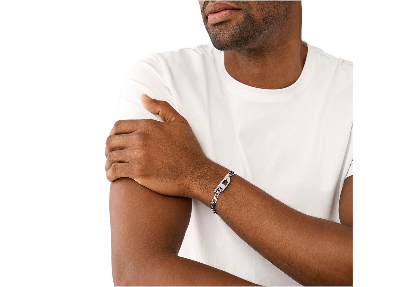 Diesel Armband STEEL, DX1496040 silberfa... Diesel Armband STEEL, DX1496040 silberfa...