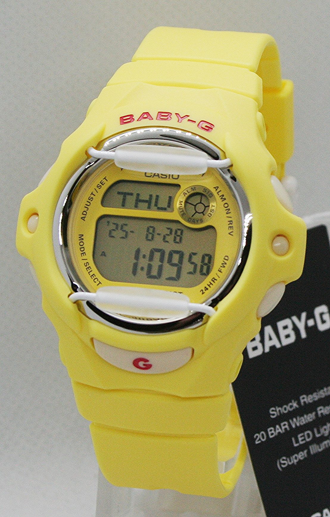 CASIO BABY-G Digitaluhr Casio Baby G Damenuhr BG-169CH-9ER, (1-tlg)