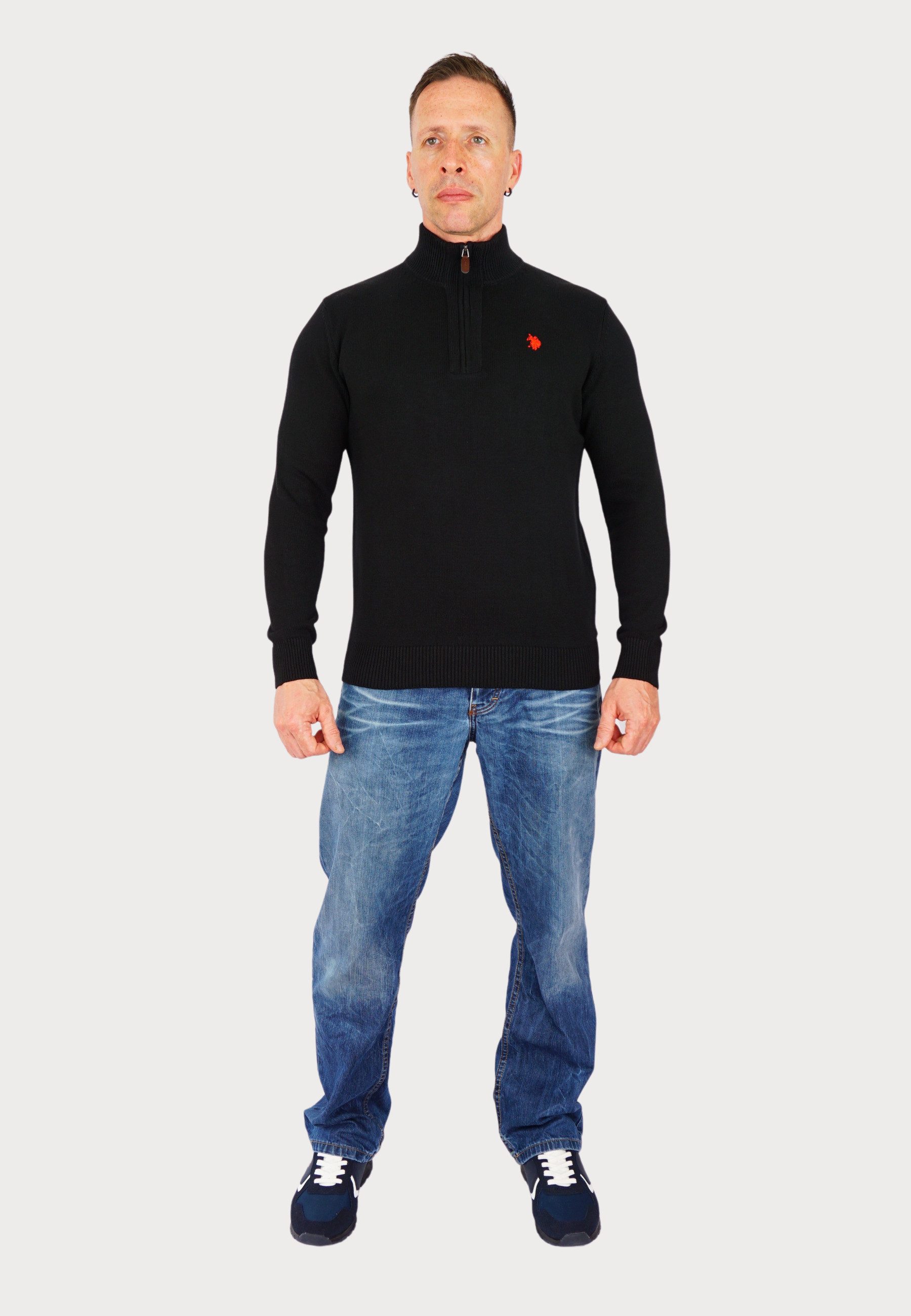 U.S. Polo Assn. Troyer Strickpullover Pullover Troyer (1-tlg)