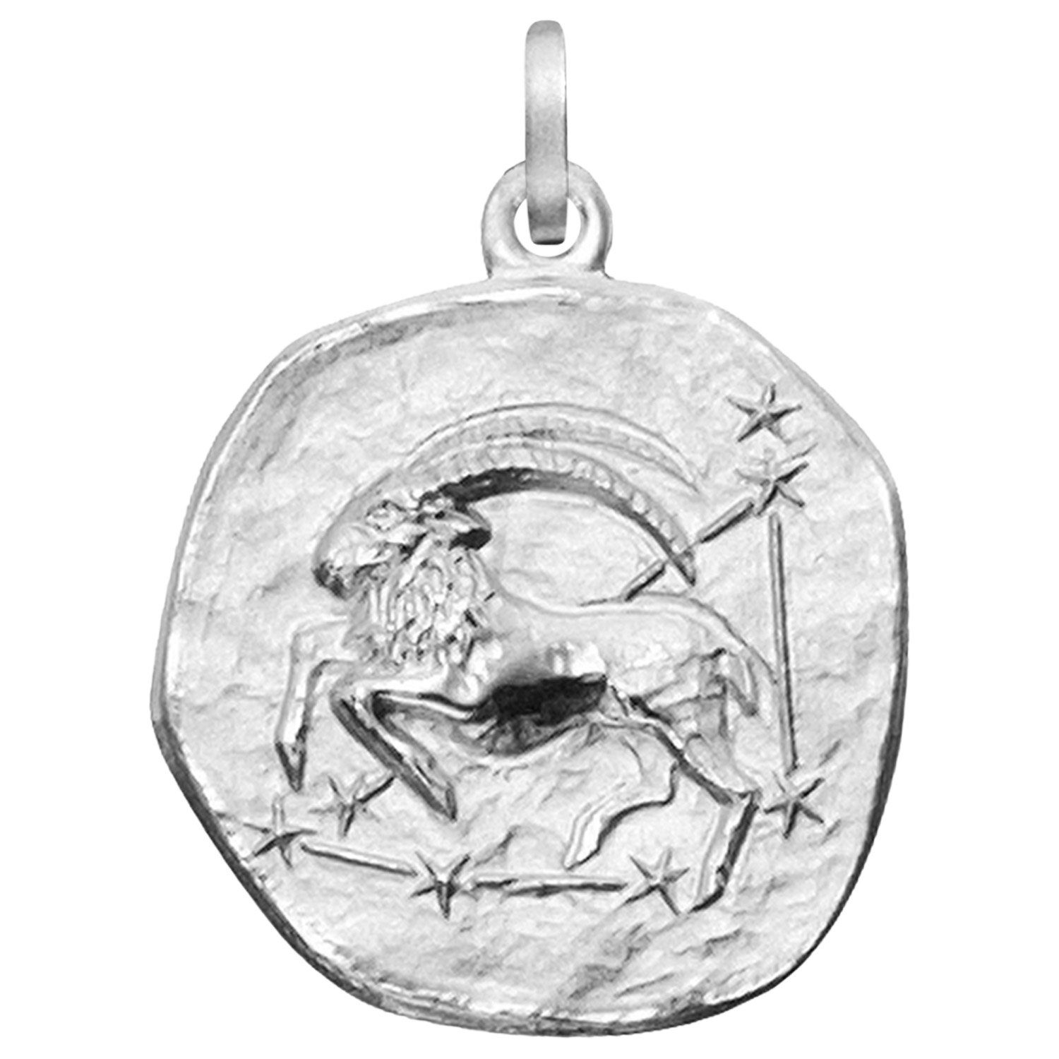 trendor Sternzeichenanhänger Sternzeichen Steinbock 925 Silber 20 mm