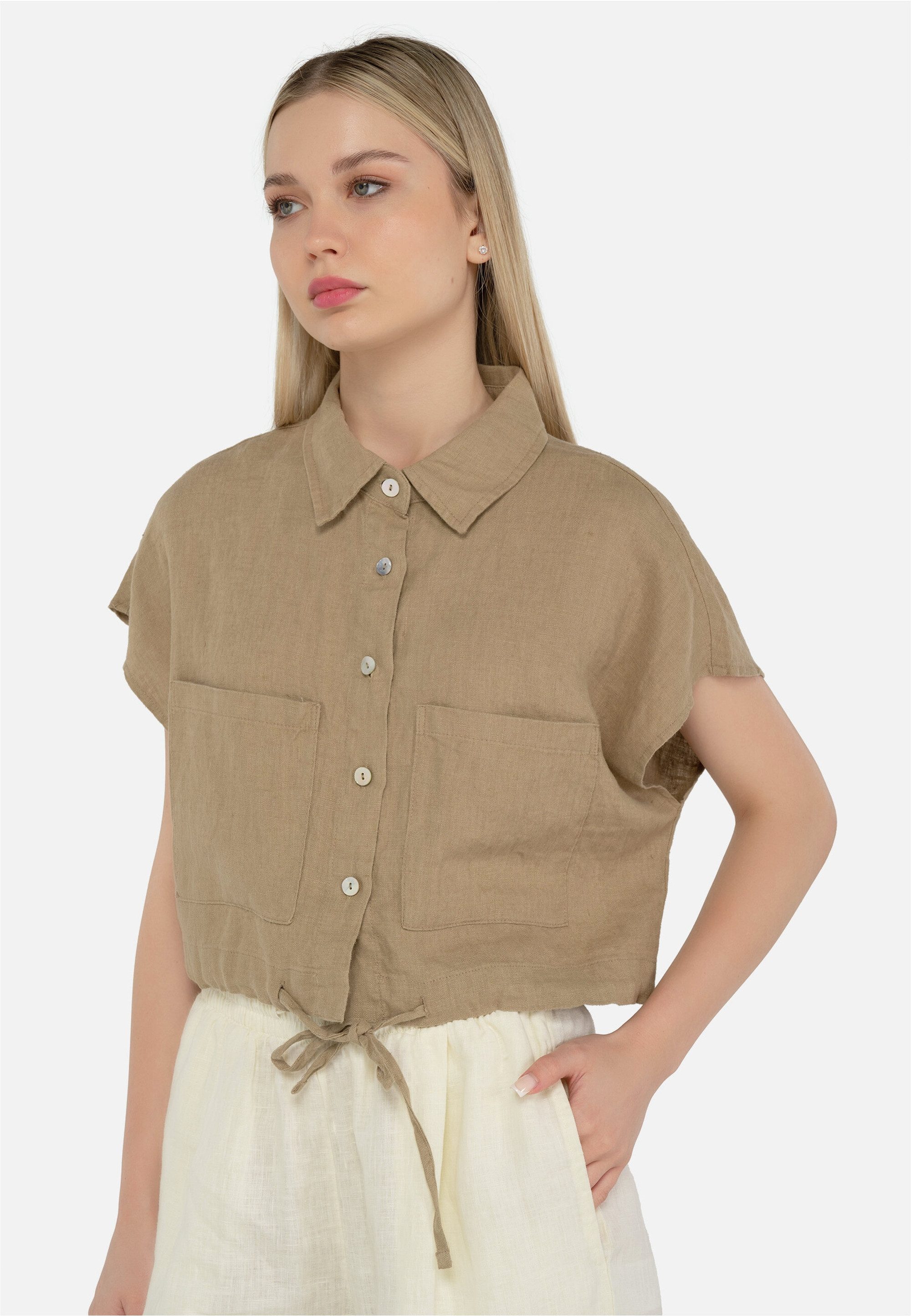 Klassische Bluse Savannah