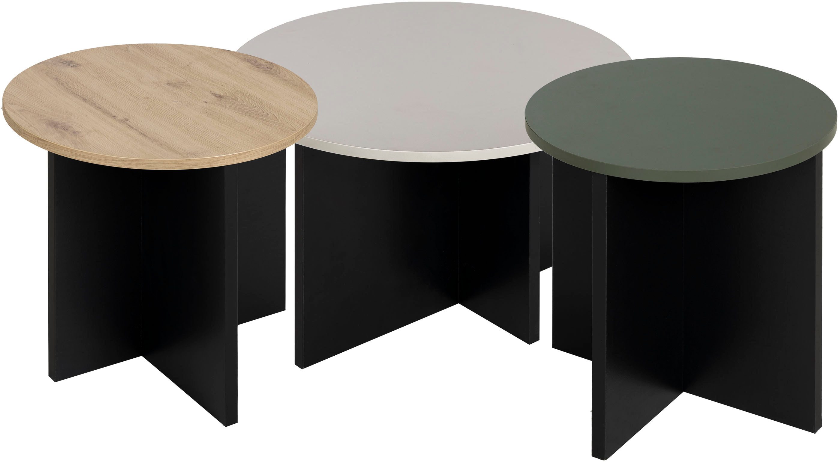 Gami Couchtisch CRAFT, Set aus 3 Couchtischen. € 212,67