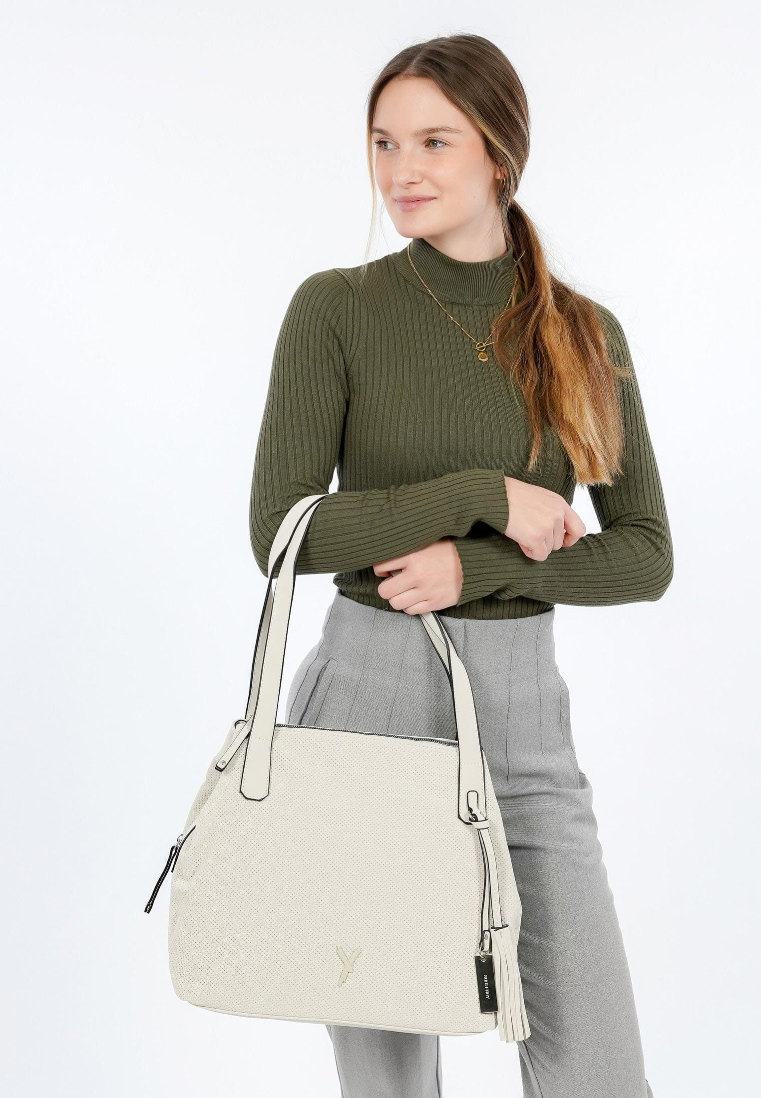 SURI FREY Shopper SFY Romy, Logo Anhänger