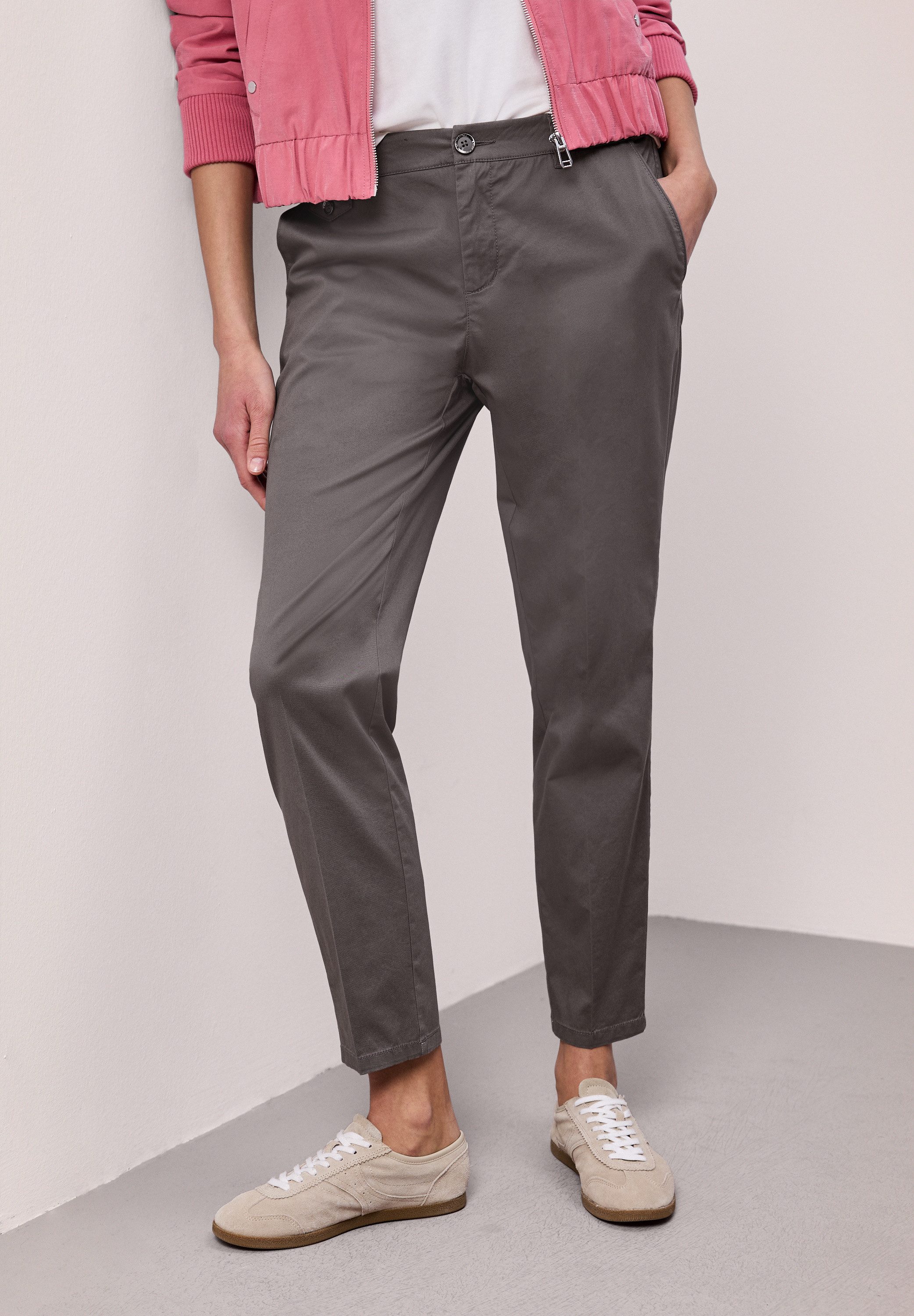 STREET ONE Chinohose soft günstig online kaufen