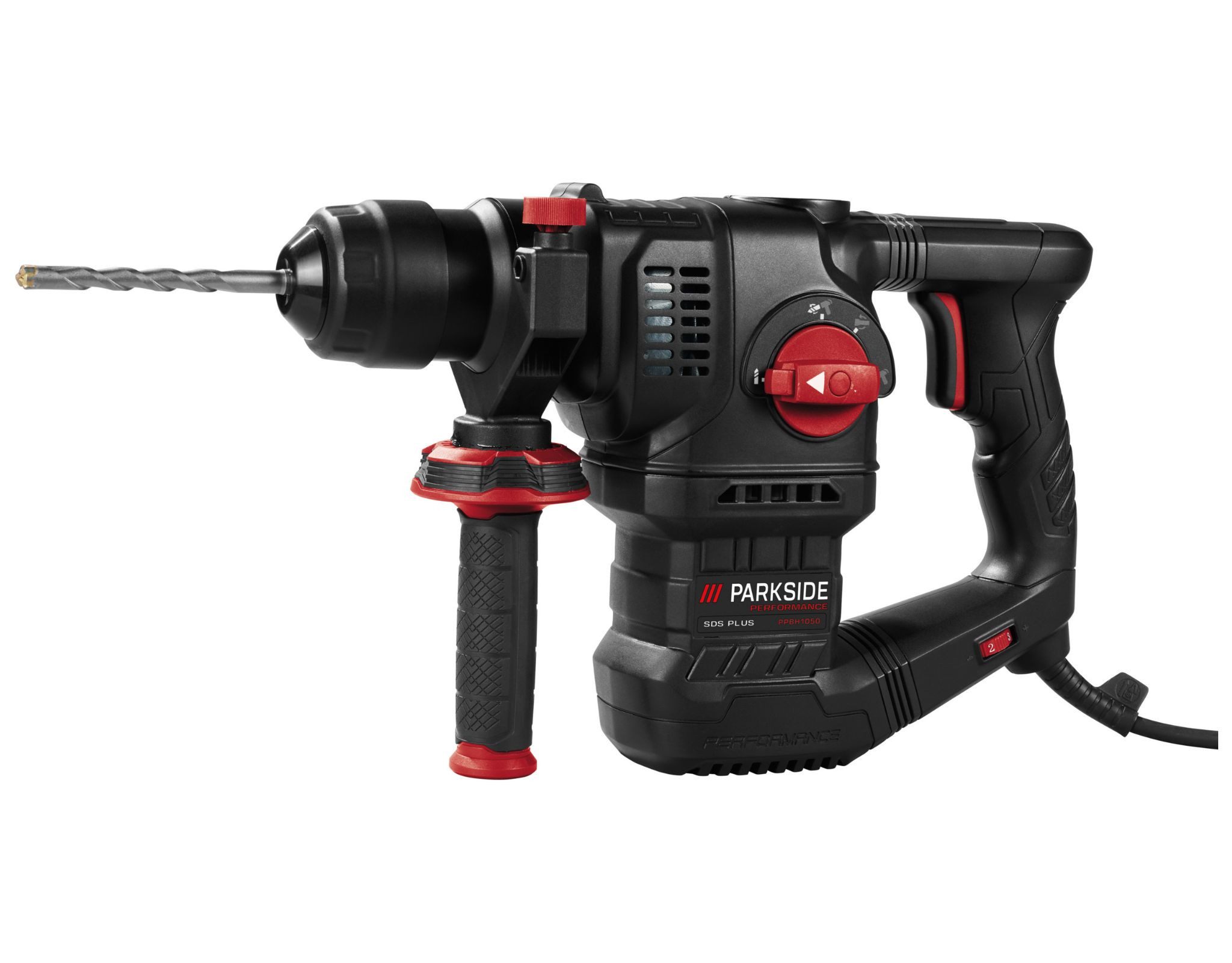 PARKSIDE PERFORMANCE® Bohrhammer Bohr- und Meißelhammer PPBH 1050 A1 mit Akku&Ladegerät – Bild 2 von 5