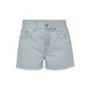Buffalo Jeansshorts mit Used-Effekten, Seitenschlitze, kurze Hose aus Baumwolle