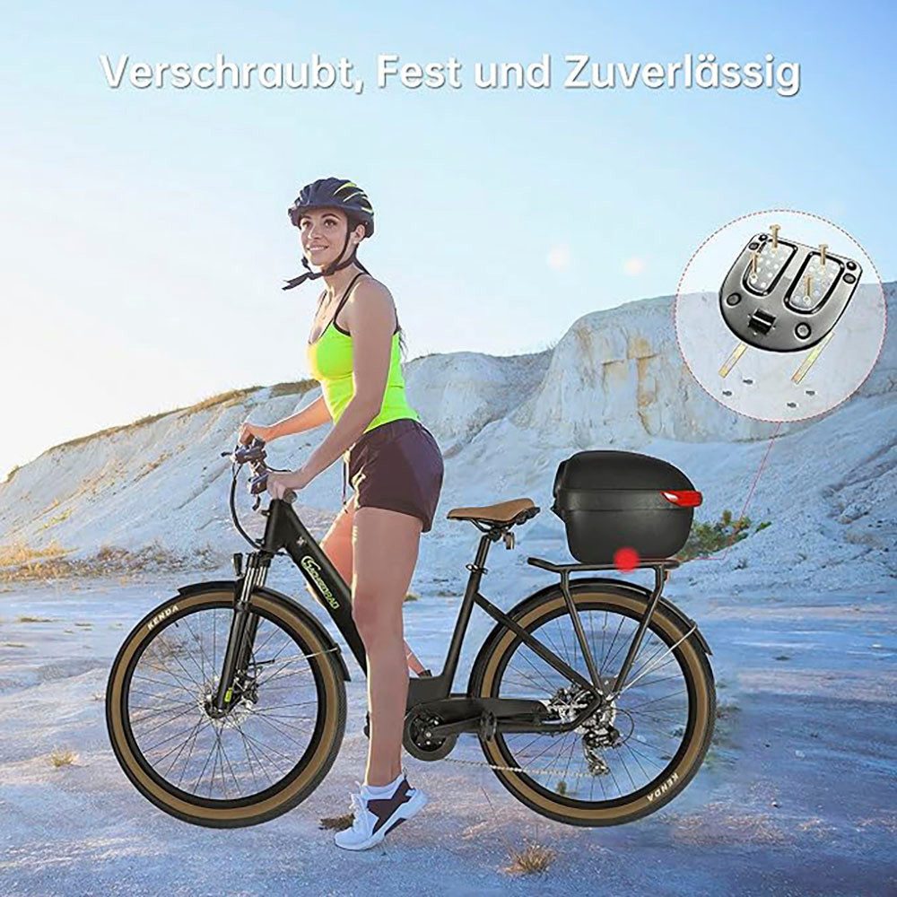 SachsenRAD Gepäckträgertasche Gepäckträger-Box Globus – Bild 5 von 5