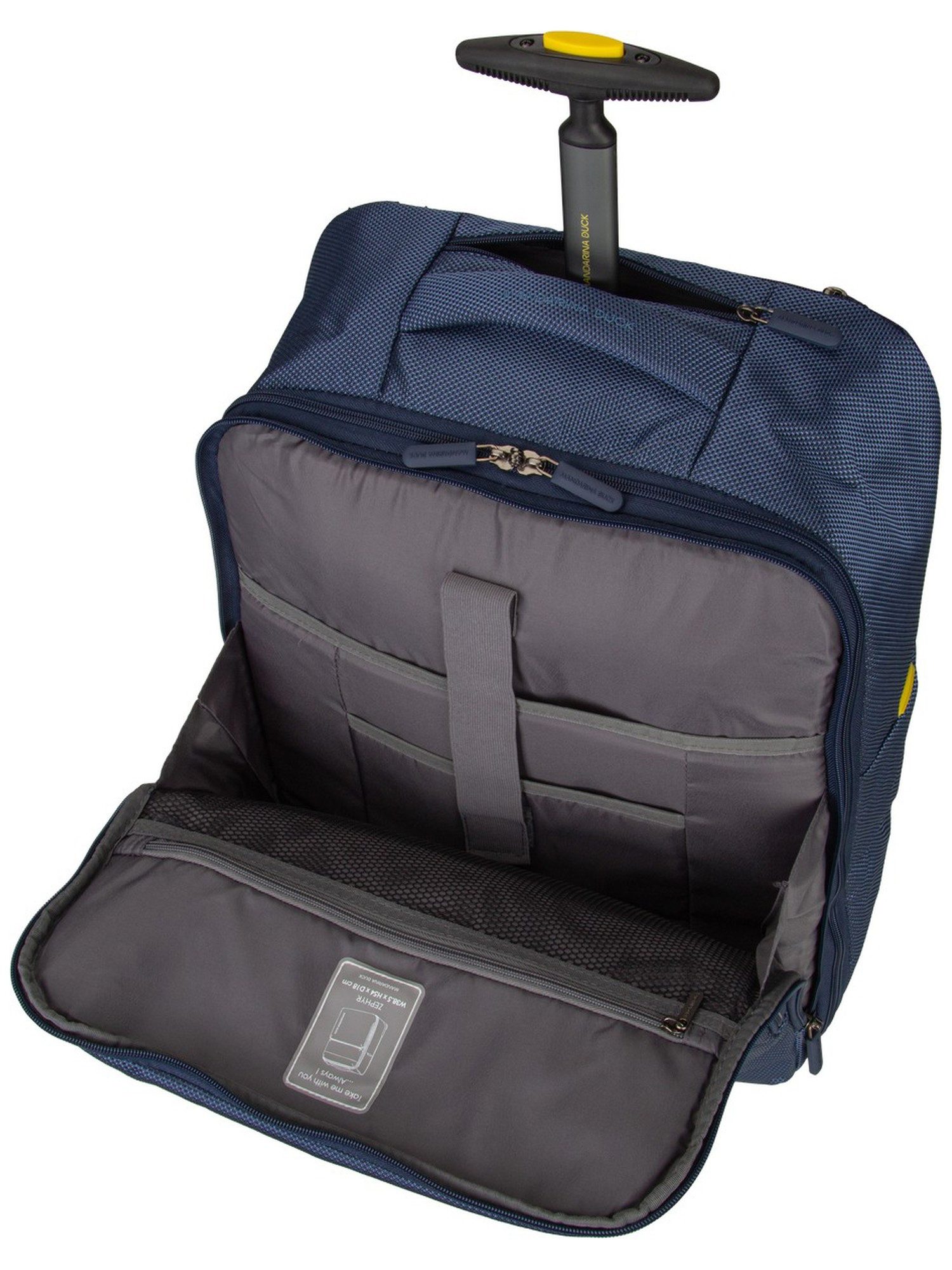 Mandarina Duck Rucksack Zephyr Trolley OTV06