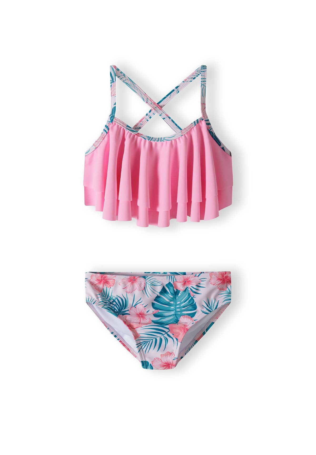 Bustier-Bikini Zweiteiliger Badeanzug (2y-14y)