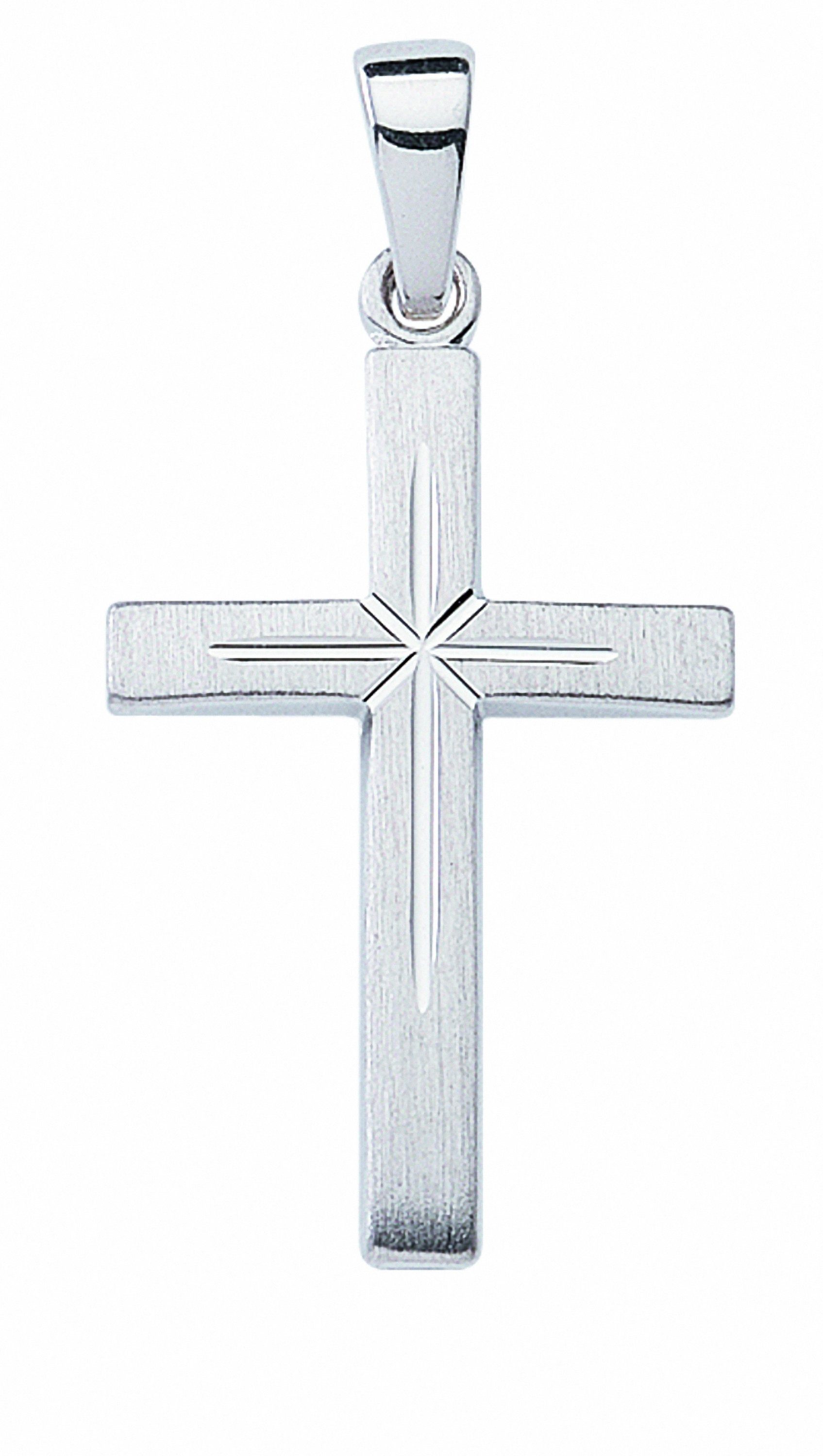 Adelia´s Kettenanhänger 925 Silber Kreuz Anhänger, günstig online kaufen