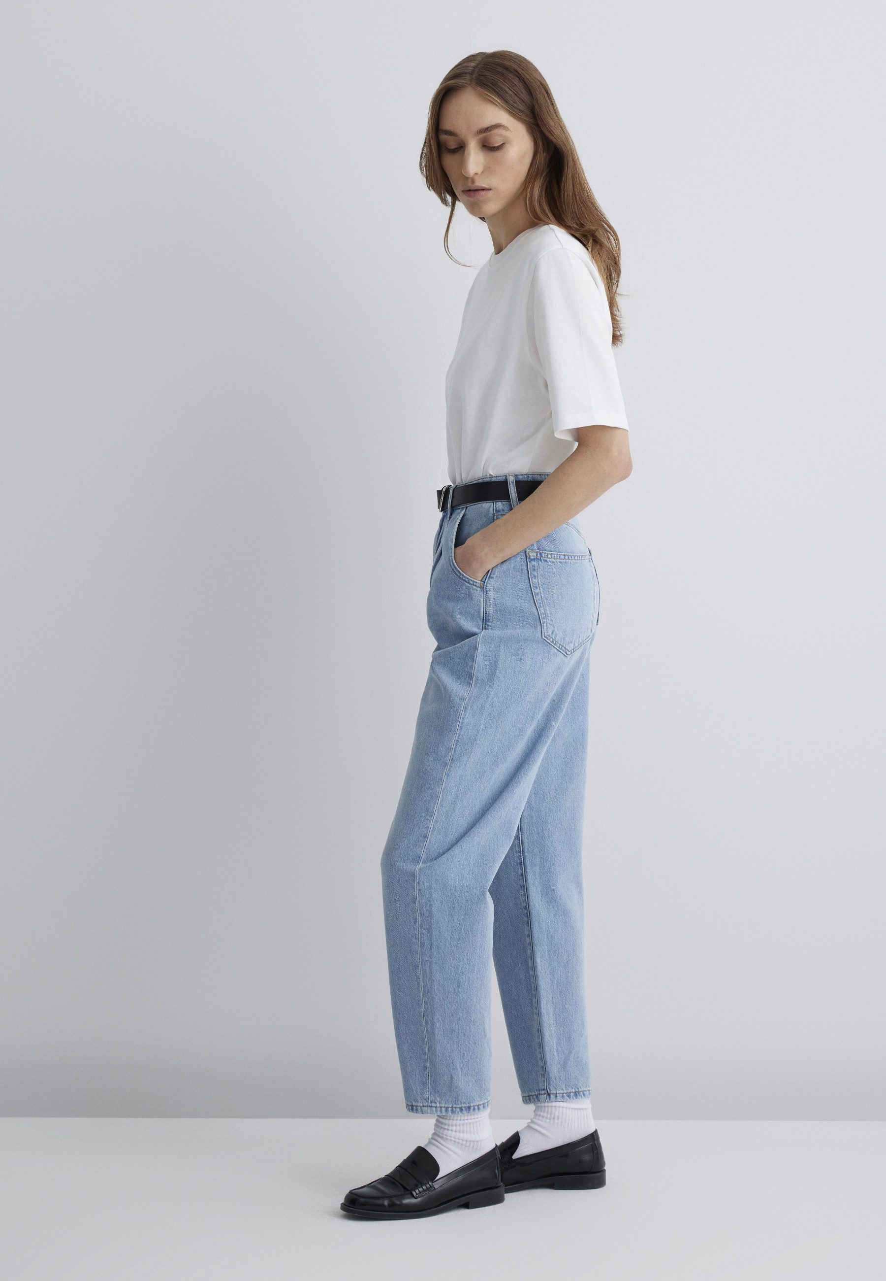Mavi Weite Jeans LAURA Pleated Baggy günstig online kaufen