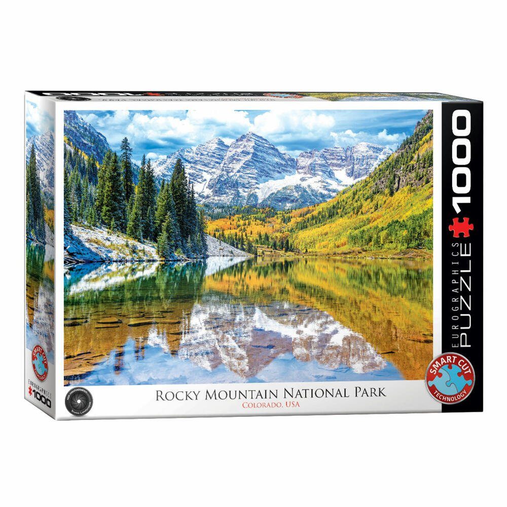 EUROGRAPHICS Puzzle Rocky Mountain National Park, 1000 Puzzleteile