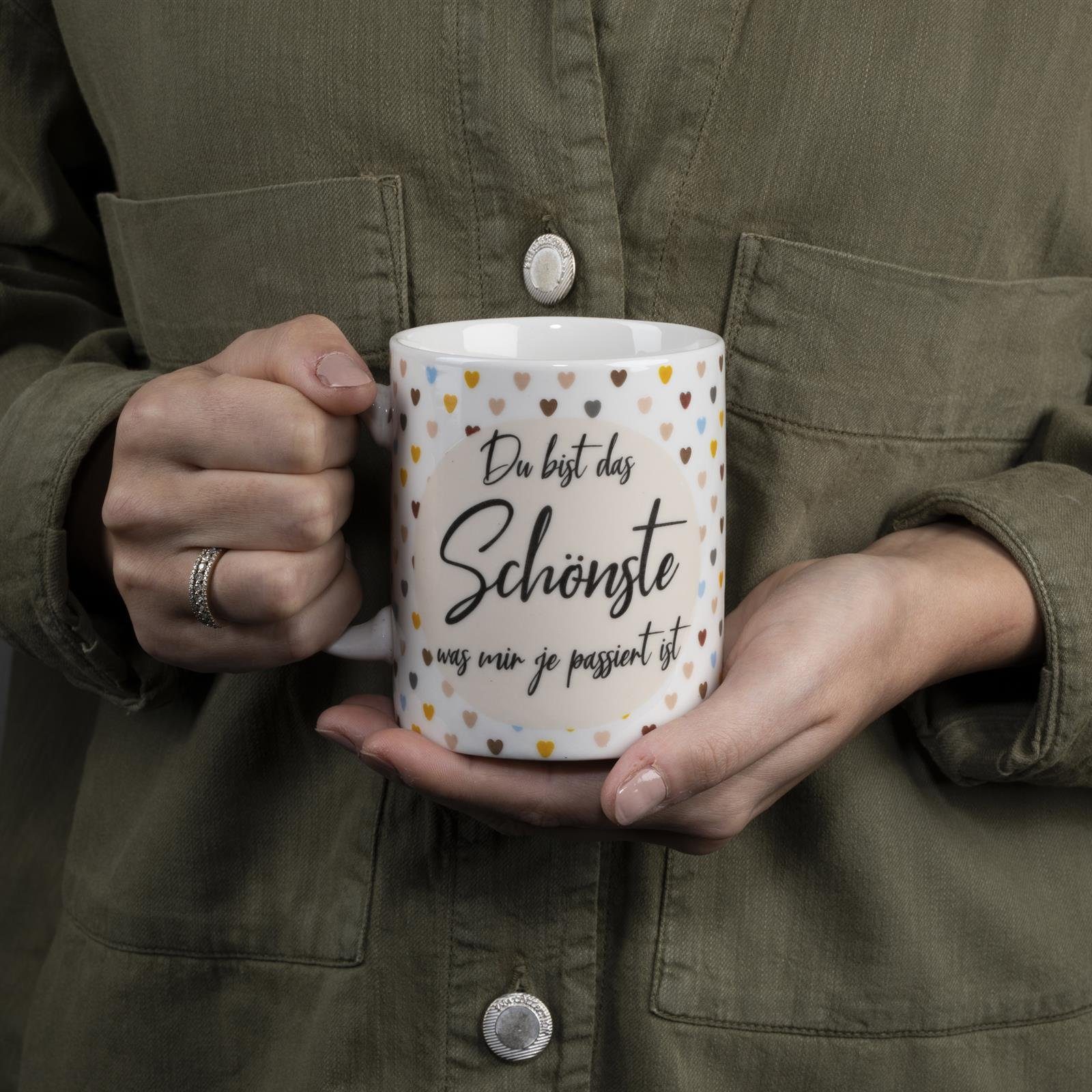 ILP Tasse Kaffeetasse für mit deinen Spruch Schatz