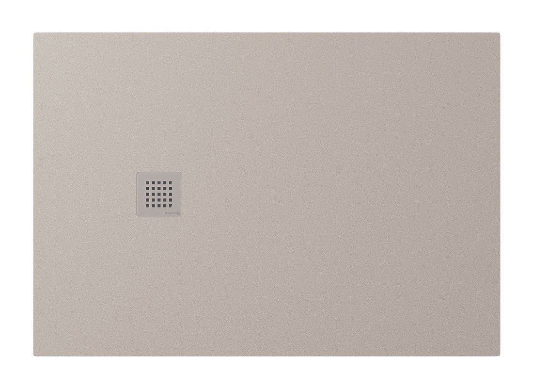 Polysan s.r.o. Duschwanne TRENECA Gussmarmor-Duschwanne 130x90cm, Verkürzungsmöglichkeit, Rechteckig, Polysan-84308-81