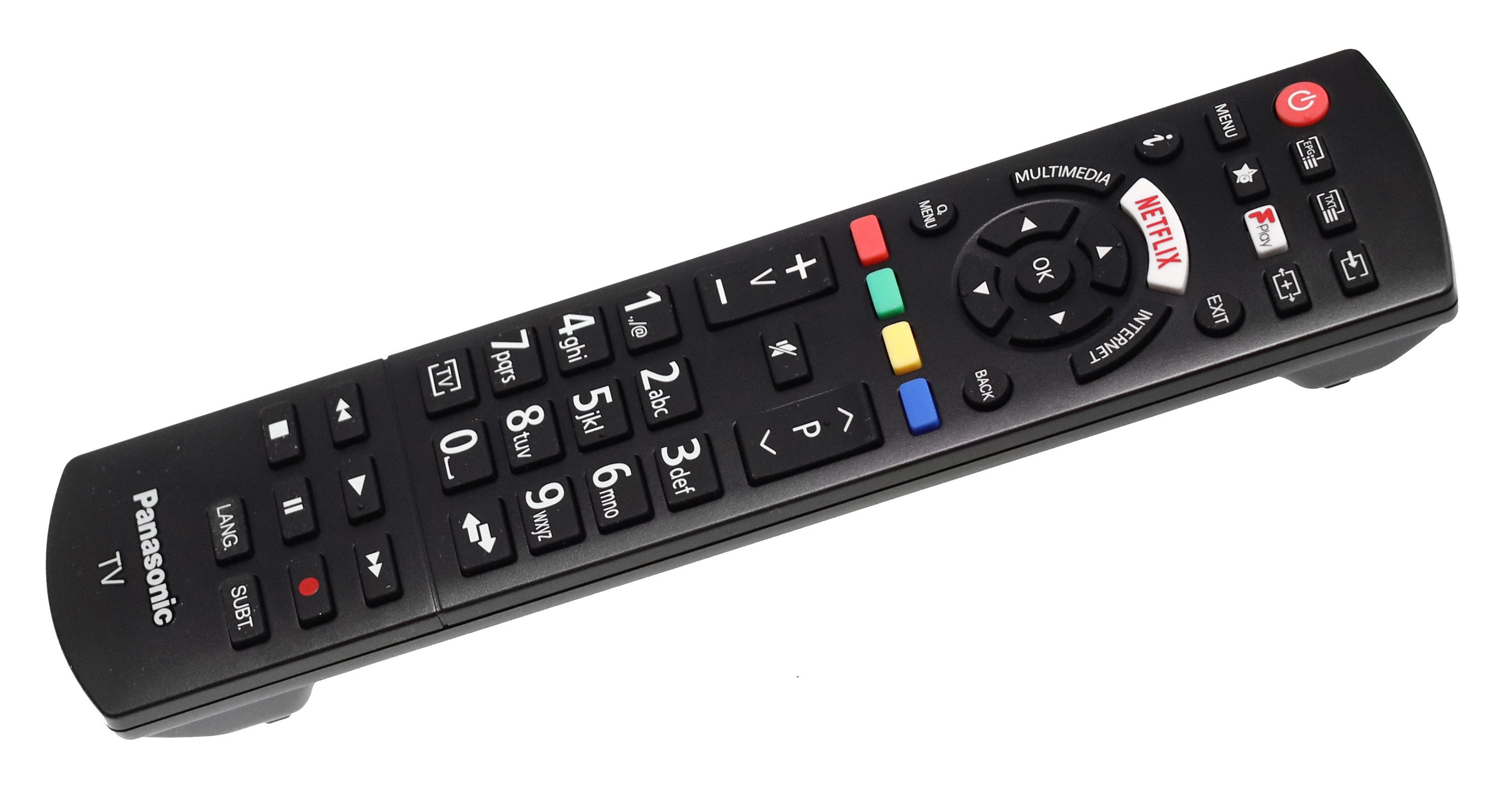 Panasonic 30094757, R/C49129 Fernbedienung für Fernseher (Beschreibung Fernbedienung