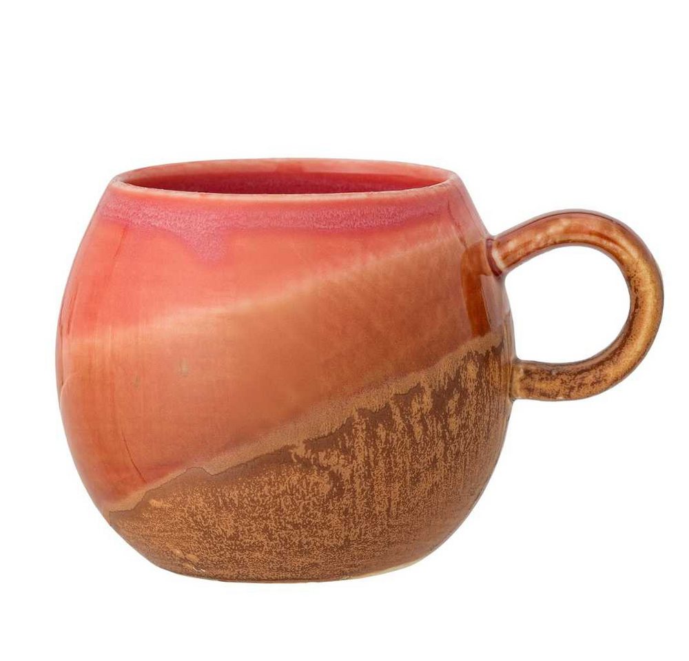 Bloomingville Becher Bloomingville Becher PAULA Orange Braun mit Henkel