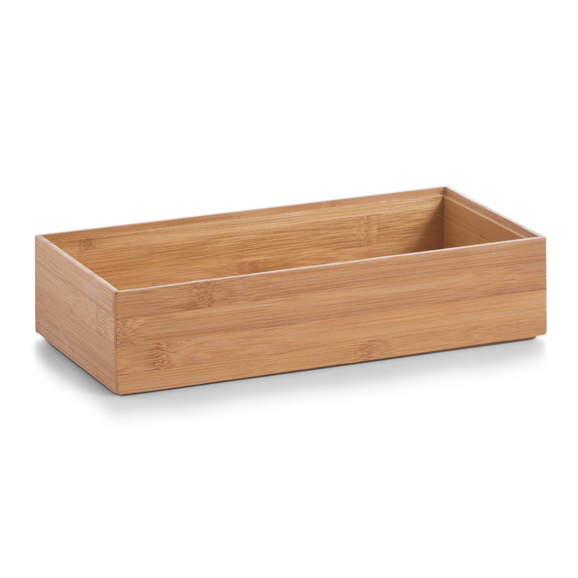 Zeller Present Aufbewahrungskorb Ordnungsbox, Bambus, 2050 ml, 30 x 15 x 7 cm