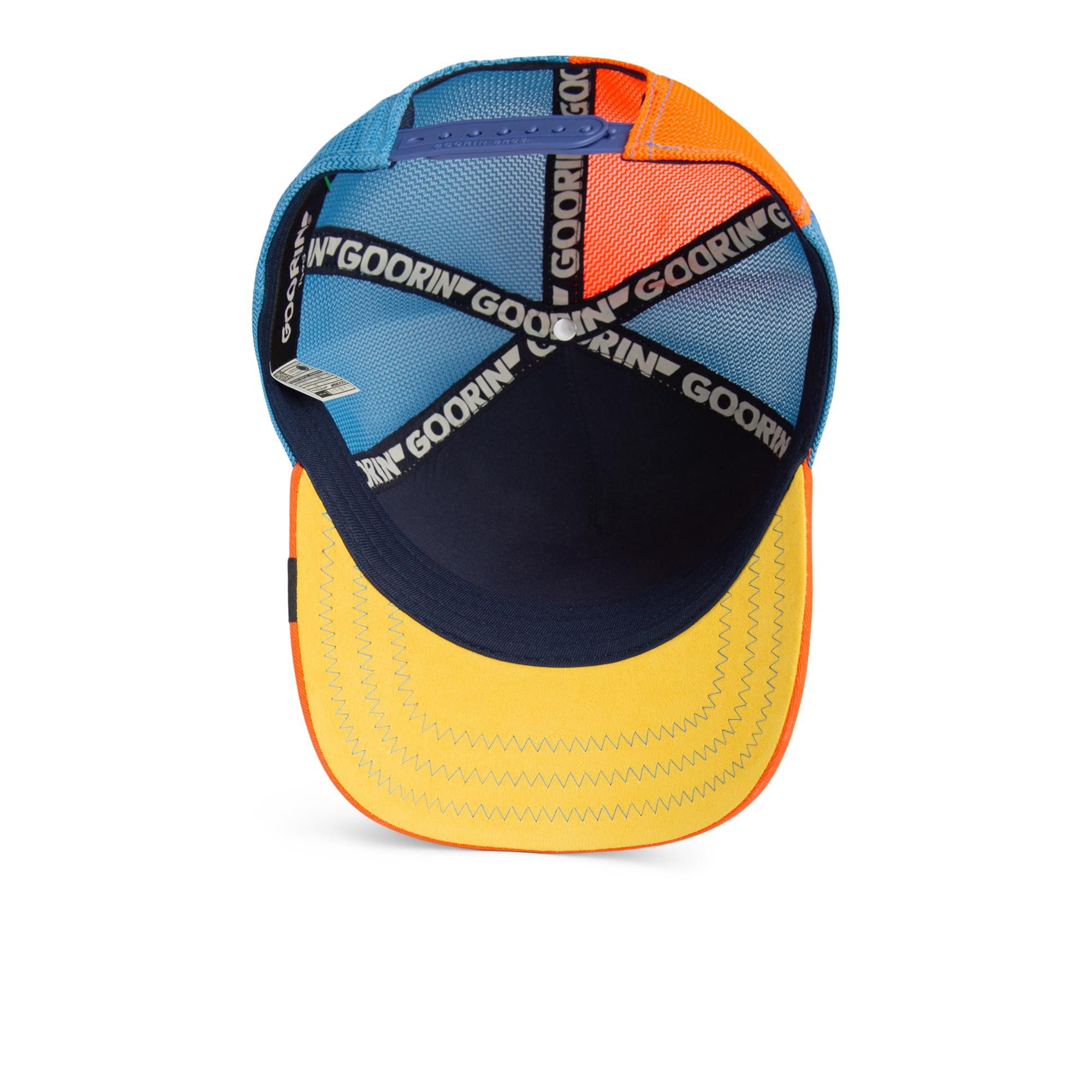 GOORIN Bros. Trucker Cap Goorin Bros. Trucker Mesh Cap Nuts Remix MULTI Multicolor (Basecap, Basecap, Meshcap, Trucker Kappe) Bedruckte Innenseite